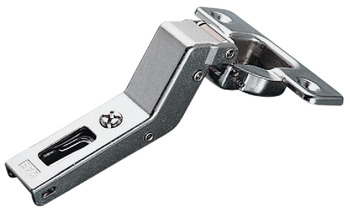 Concealed hinge, Duomatic 94°, for 30° corner applications, half overlay