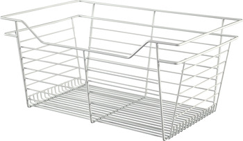 Set of 3 Storage Shelf Basket with Insert Handles HE78 