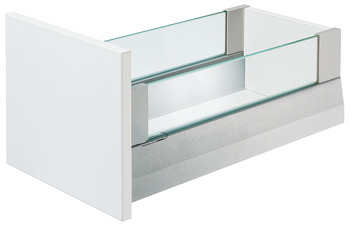Glass panel, For Häfele Matrix Box P drawer side runner system
