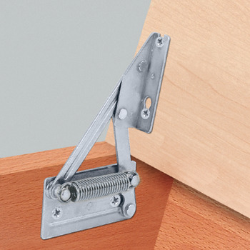 Bench Seat Hinge, for Light-Weight Seat Tops, with Spring