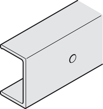 Clip-on Adapter for Wood Fascia, For screw fixing to panel and clip fixing to running track