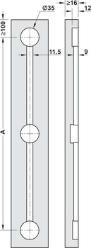 Door and Panel Straightener, Set, for wooden doors
