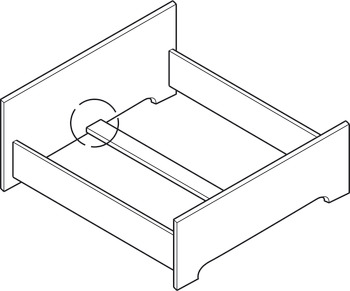Double Fitting, for Beds with Central Tie-Bar