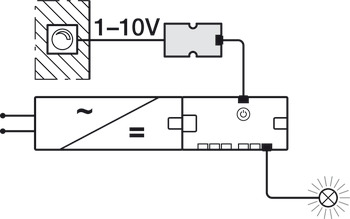 Dimmer Interface, 0 - 10 V, Modular