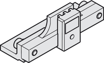 Clamping Element, for Fastening Continuous Toothed Belt