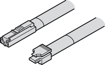 Lead with Snap-In Connector, Häfele Loox5, modular