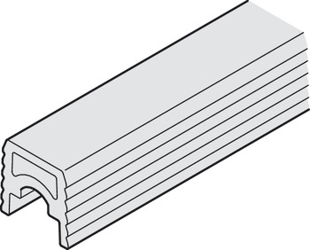 Lower Guide Rail Channel, for Hawa Clipo 36 H IF