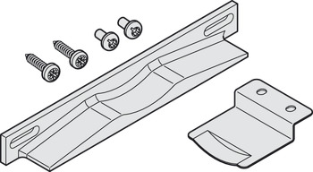 Center Door Stopper, Steel spring part, plastic retainer