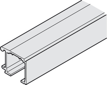 Single Upper Track, Wall mounted