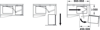 2-Tray Post Kit, for Vauth-Sagel Cornerstone® Maxx