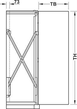 Wooden Pivot Sliding Doors, Hawa Concepta