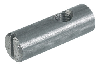 Joint connector, Steel, with M6 thread, eccentric