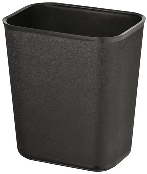 Free standing waste bins, plastic, 6 litres