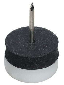 Furniture Glide, Height 10 mm, Knock-in