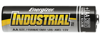 Energizer Industrial Battery, Alkaline, AA ,1.5v
