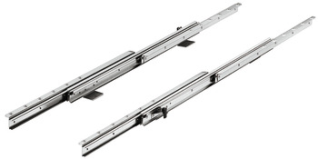 Ball bearing runners, for 1–3 extension leaves, for tables with and without frame