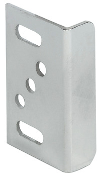 Strike Plate, Angled, with Adjustment Slots