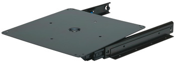 Full Extension TV Swivel, with 16 Square Mounting Plate