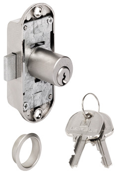Espagnolette Lock, with Pin Tumbler Cylinder, Standard Profile