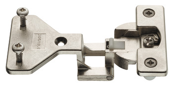 Architectural hinge, Aximat 100 A, for full overlay mounting, 6 mm gap