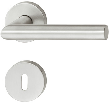 Door handle set, stainless steel, Startec, PDH3103