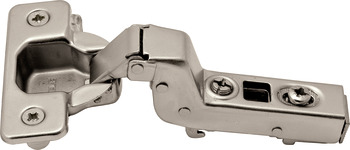 Clip Hinge, Opening Angle 110°, Inset Overlay
