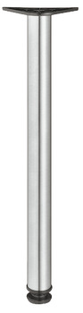 Table leg, steel, cylindrical