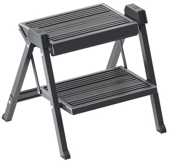 Step stool, Hailo Step-Fix, steel