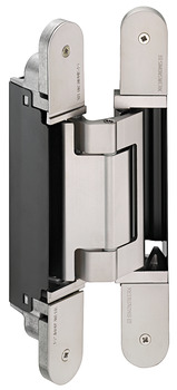 Paumelle de porte, Simonswerk TECTUS TE 640 3D A8, avec doublage, pour portes à recouvrement jusqu'à 160 kg