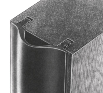 Profil de protection des bords, Hawa, accessoires pour portes en bois, ferrures de portes coulissantes