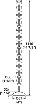 Gestion de câbles verticaux Wire-Guide®, Guide-fil vertical