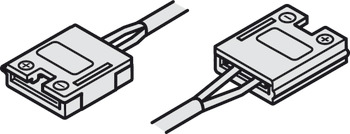 Câble pour connexion en série, avec clip, pour bande LED Loox 10 mm 12 V