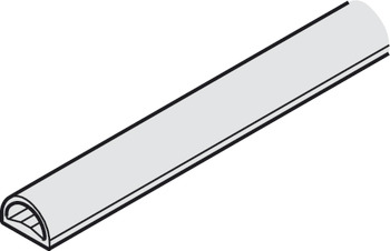 Profil, auto-adhésif, pour verre d’une épaisseur de 8 à 10 mm (5/16 à 13/32)