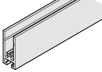 Profilé de cadre, Horizontal 26 x 60 mm (1 x 2 3/8)