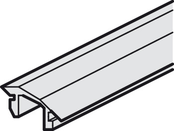 Profil de recouvrement, Pour recouvrir verticalement le profilé du cadre en aluminium