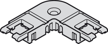 Connecteur pour coin rigide, Häfele Loox5 pour bande lumineuse DEL, RVB, 10 mm (3/8)