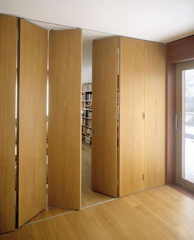 Garnitures pour portes coulissantes, Hawa Variofold 80/H pour portes pivotantes