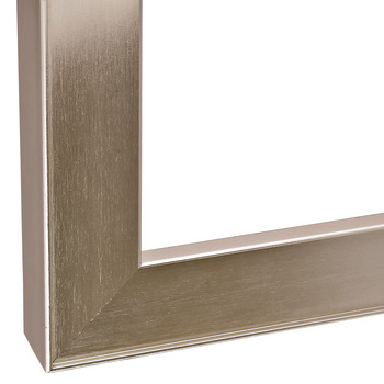 Profilé de cadre en aluminium pour vitre, 26 x 14 mm, avec cadre réduit, épaisseur de verre 4 mm