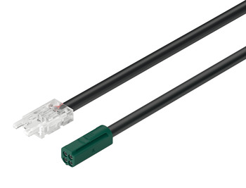 Câble d’alimentation, Häfele Loox5 pour bande lumineuse DEL multi blanc, 8 mm (5/16), 24 V, AWG 20