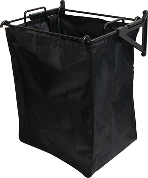Panier basculant, avec sac noir amovible, Collection Synergy