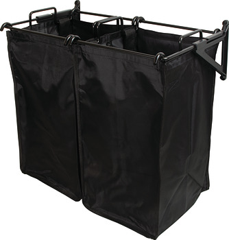 Panier basculant, avec sac noir amovible, Collection Synergy