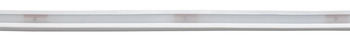 Bande lumineuse en silicone avec bord illuminé souple, Häfele Loox5 LED 3099 24 V 2 pôles (monochrome) rayonnement latéral, pour rainure 4 x 10 mm, 120 LED/m, 9,6 W/m, IP44