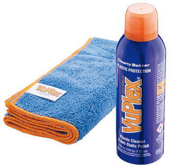 Cleaning set, Vuplex®; only suitable for glossy lacquered niche rear panels.